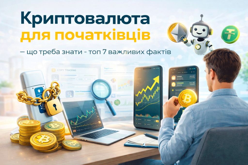  Криптовалюта для початківців – що треба знати – топ 7 важливих фактів