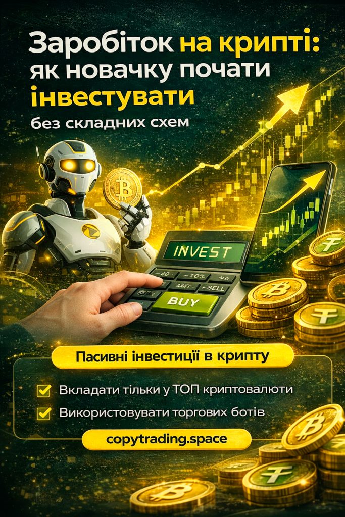 Заробіток на крипті: як новачку почати інвестувати без складних схем